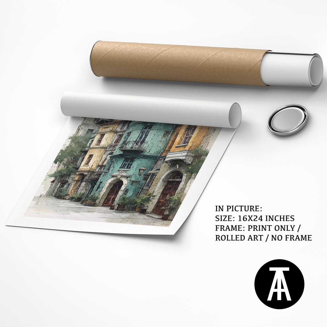 Artwork as Print Only / Rolled Art