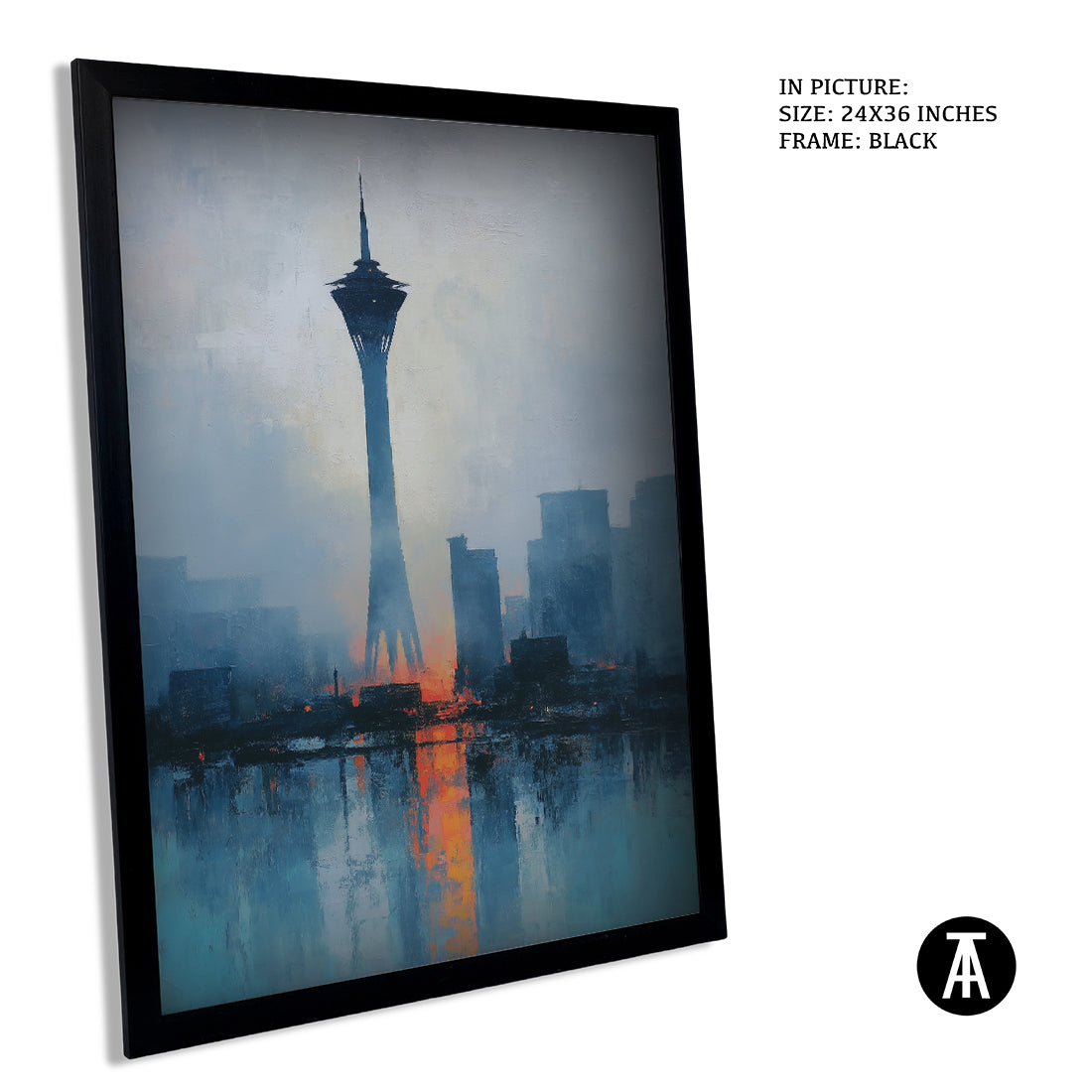 Artwork in Black Frame