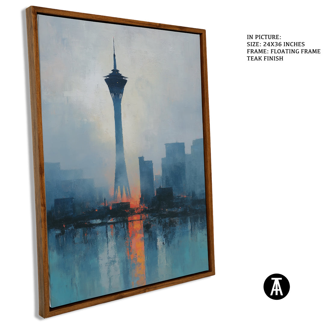Artwork in Floating Frame