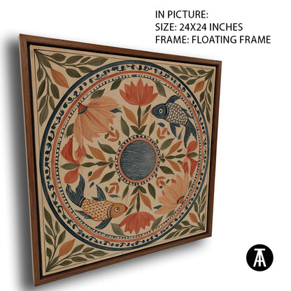 Artwork in Floating Frame