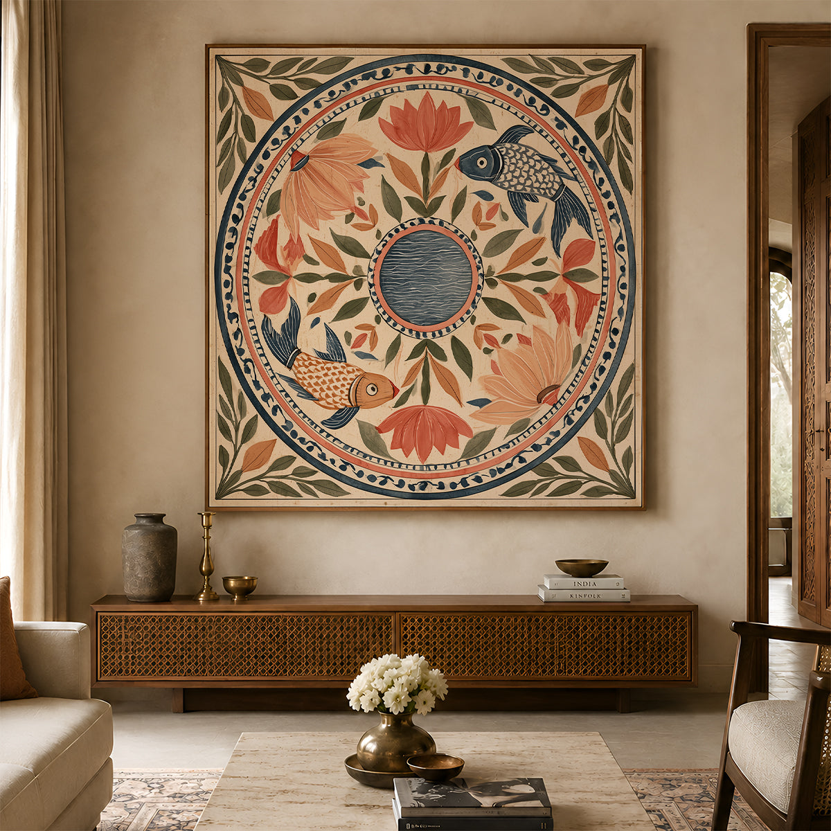 Artwork in a Lifestyle Setting