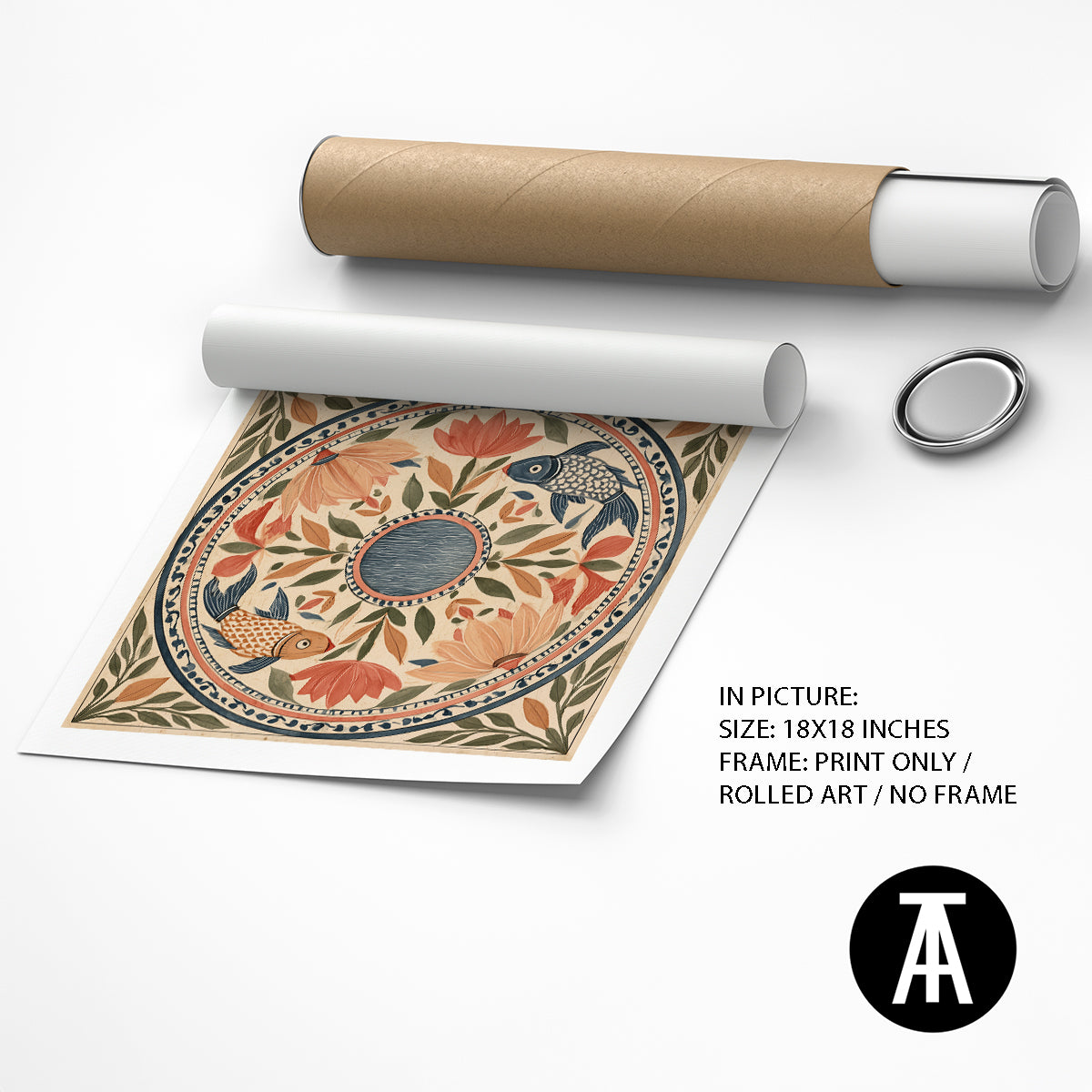 Artwork as Print Only / Rolled Art