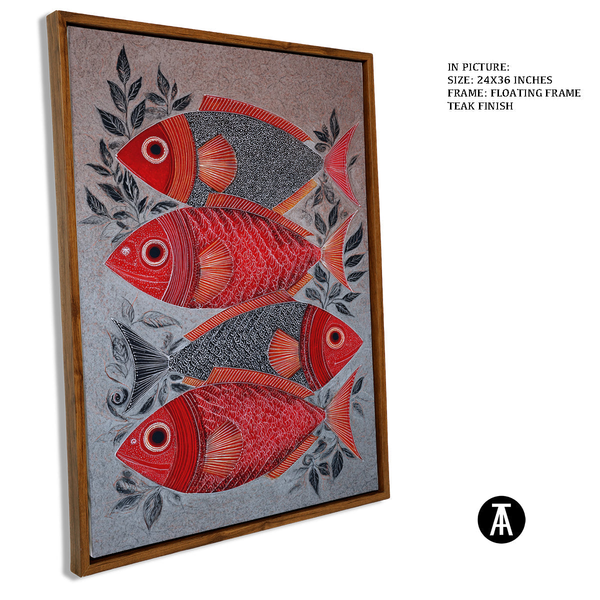 Artwork in Floating Frame