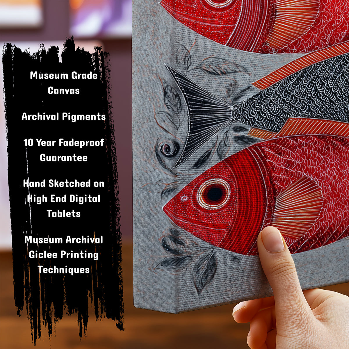 Information about Indian Art Canvas Art Print