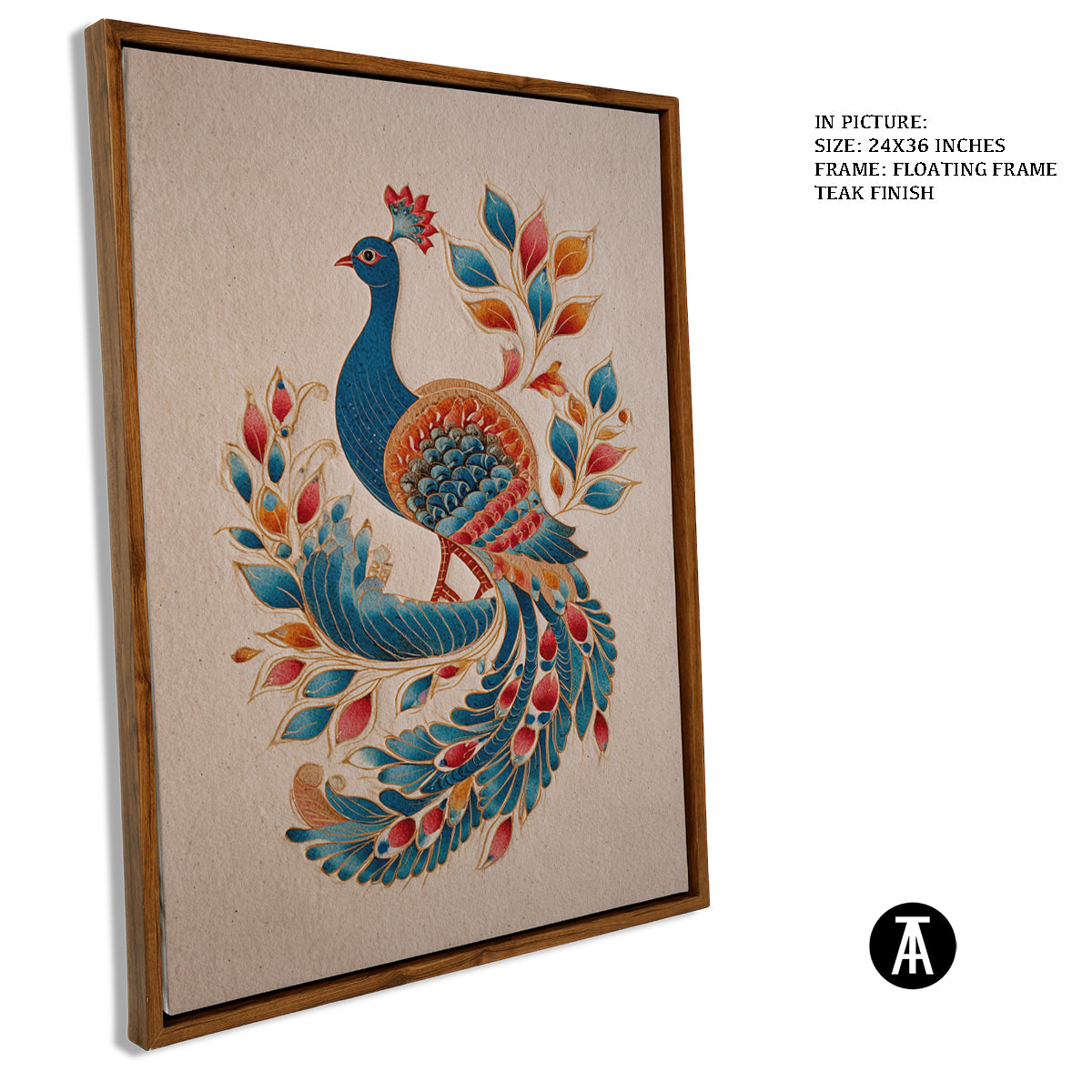 Artwork in Floating Frame