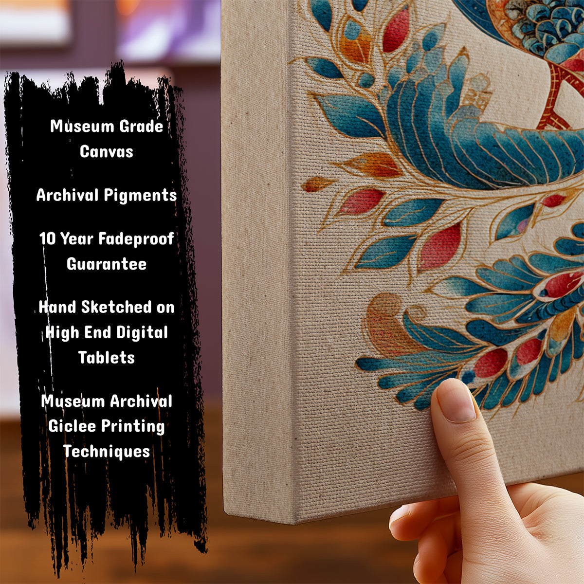 Information about Indian Art Canvas Art Print