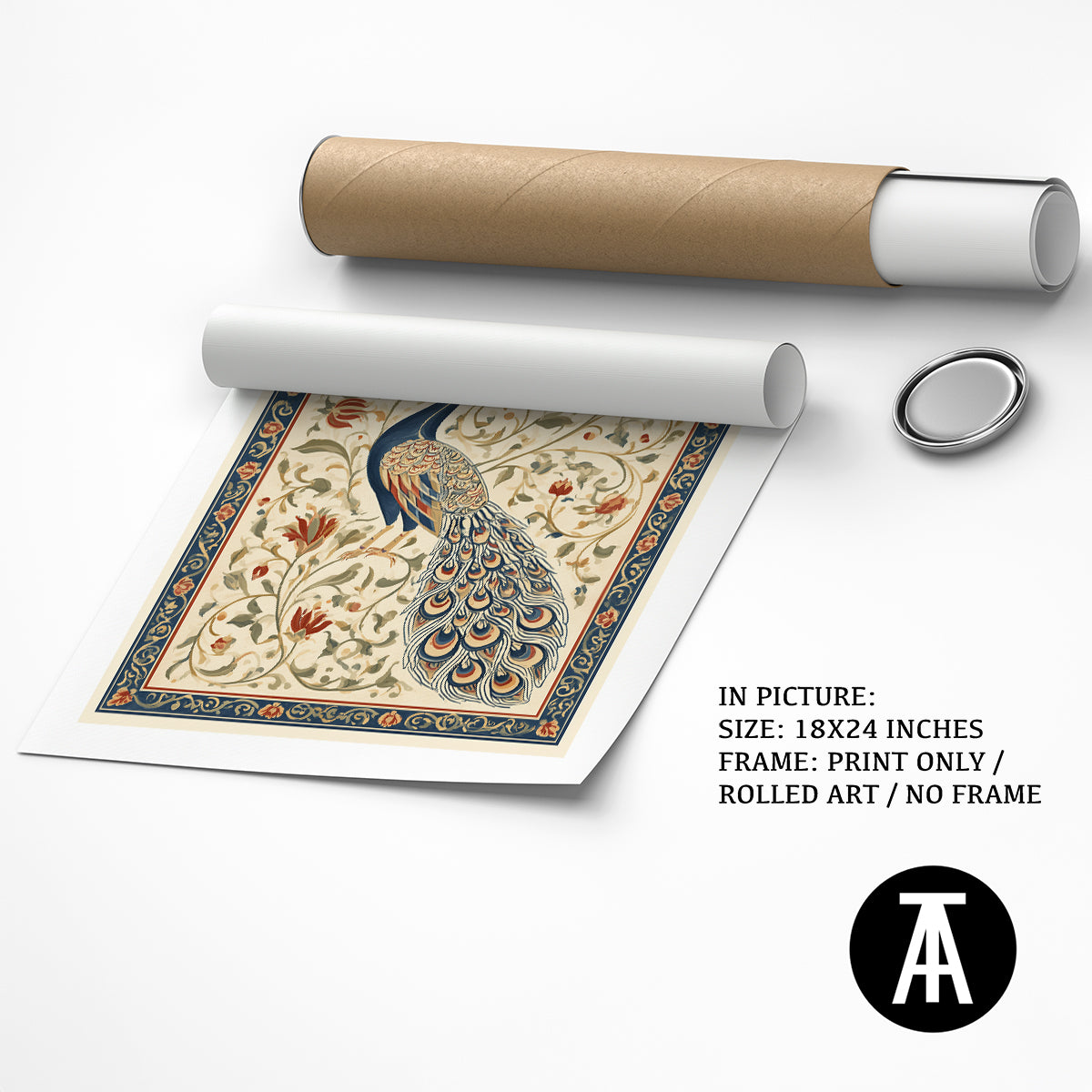 Artwork as Print Only / Rolled Art