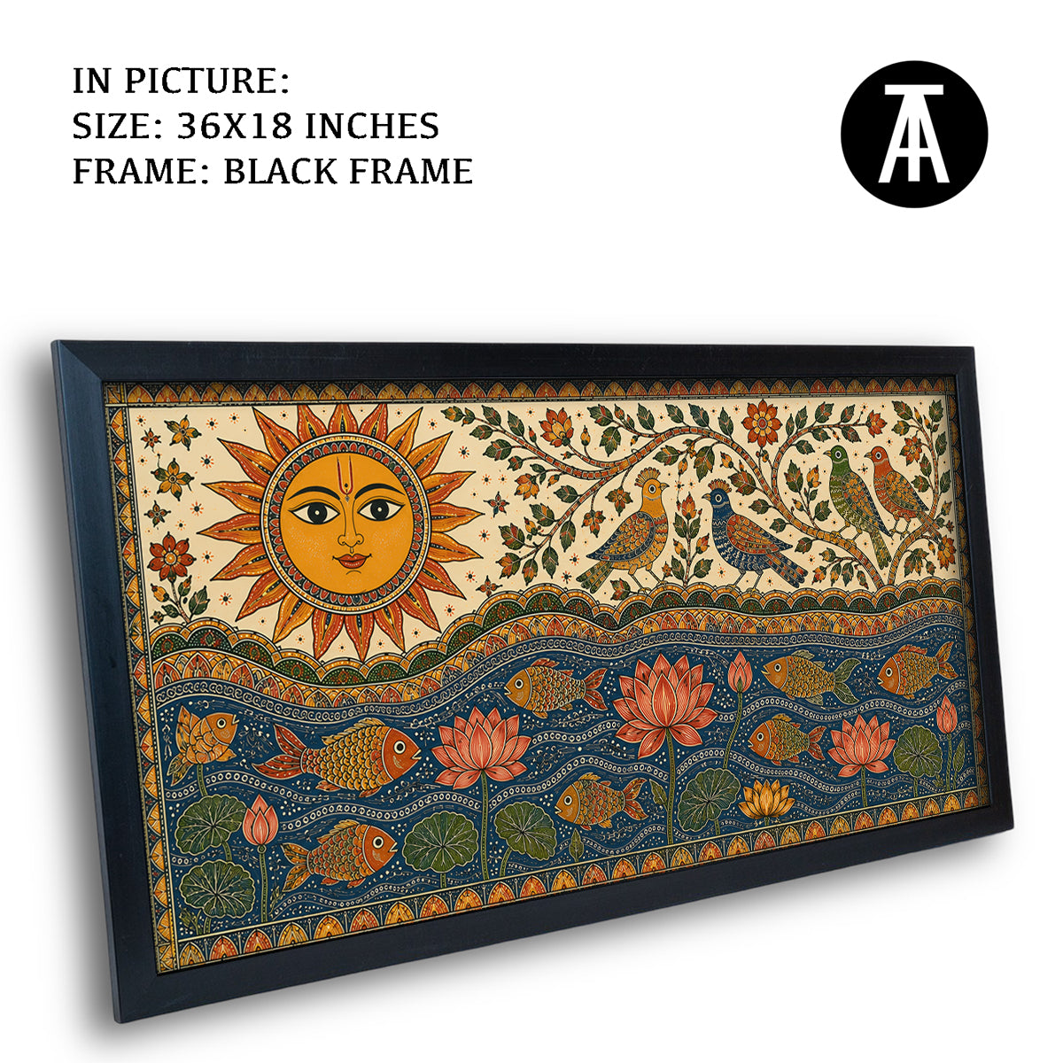 Artwork in Black Frame