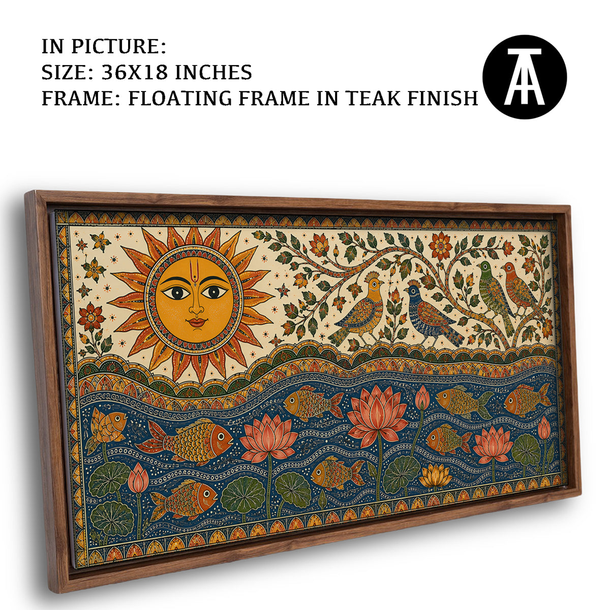 Artwork in Floating Frame