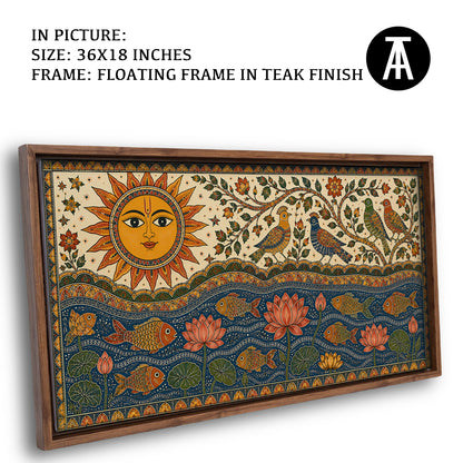 Artwork in Floating Frame