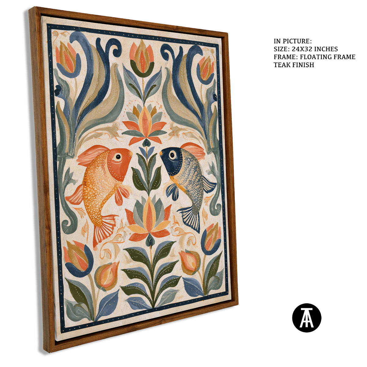 Artwork in Floating Frame