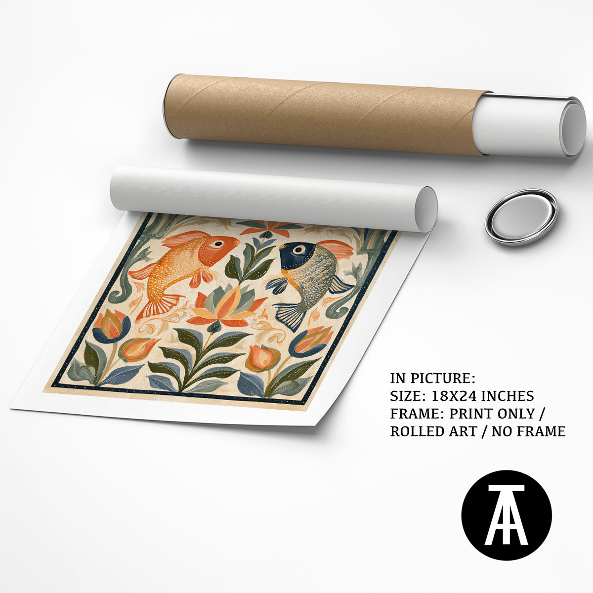Artwork as Print Only / Rolled Art