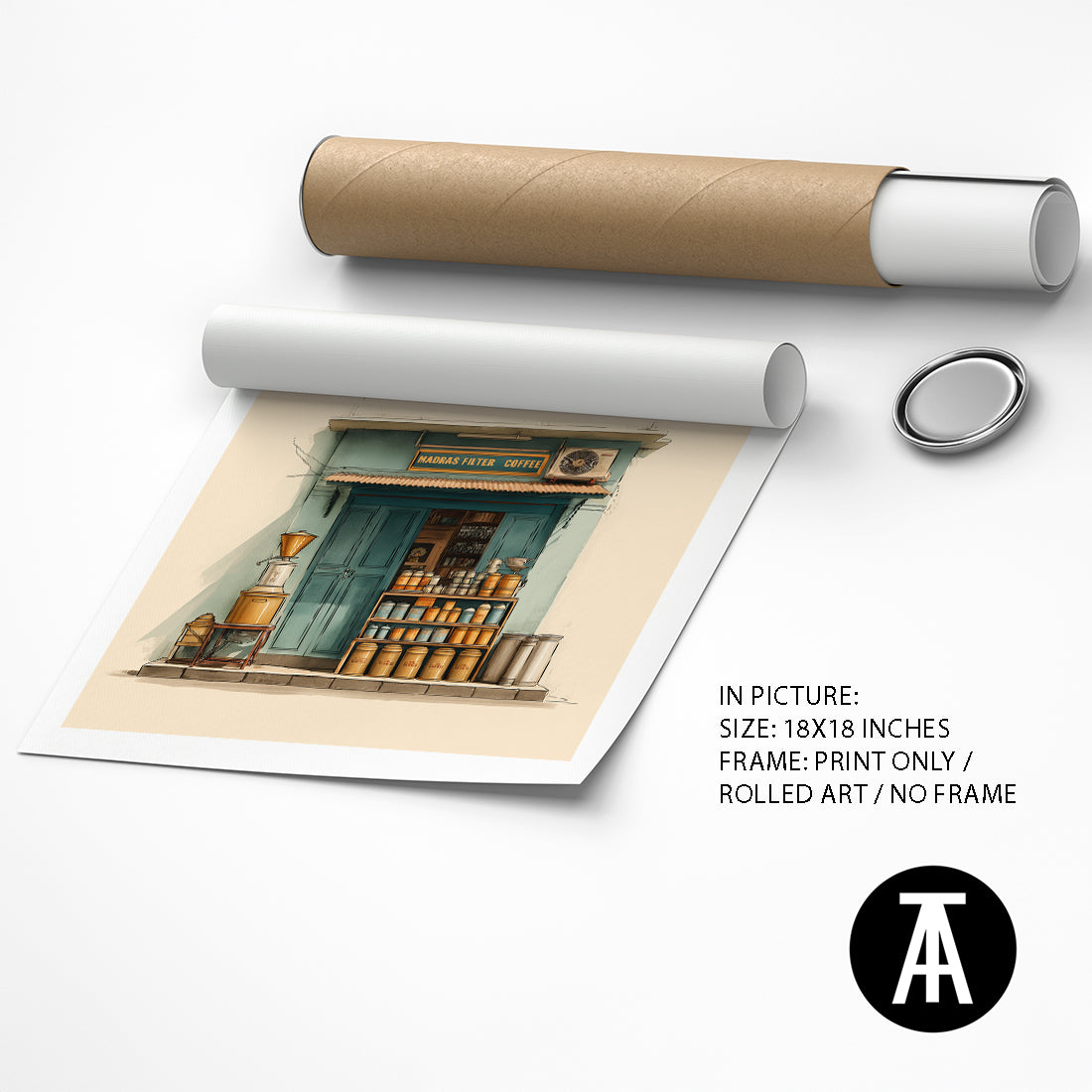 Artwork as Print Only / Rolled Art