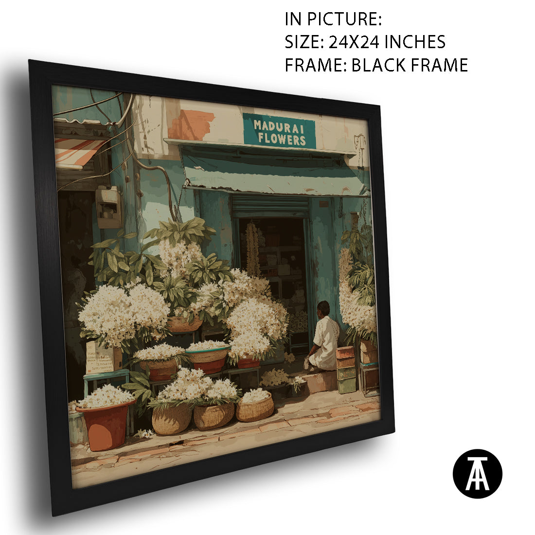 Artwork in Black Frame