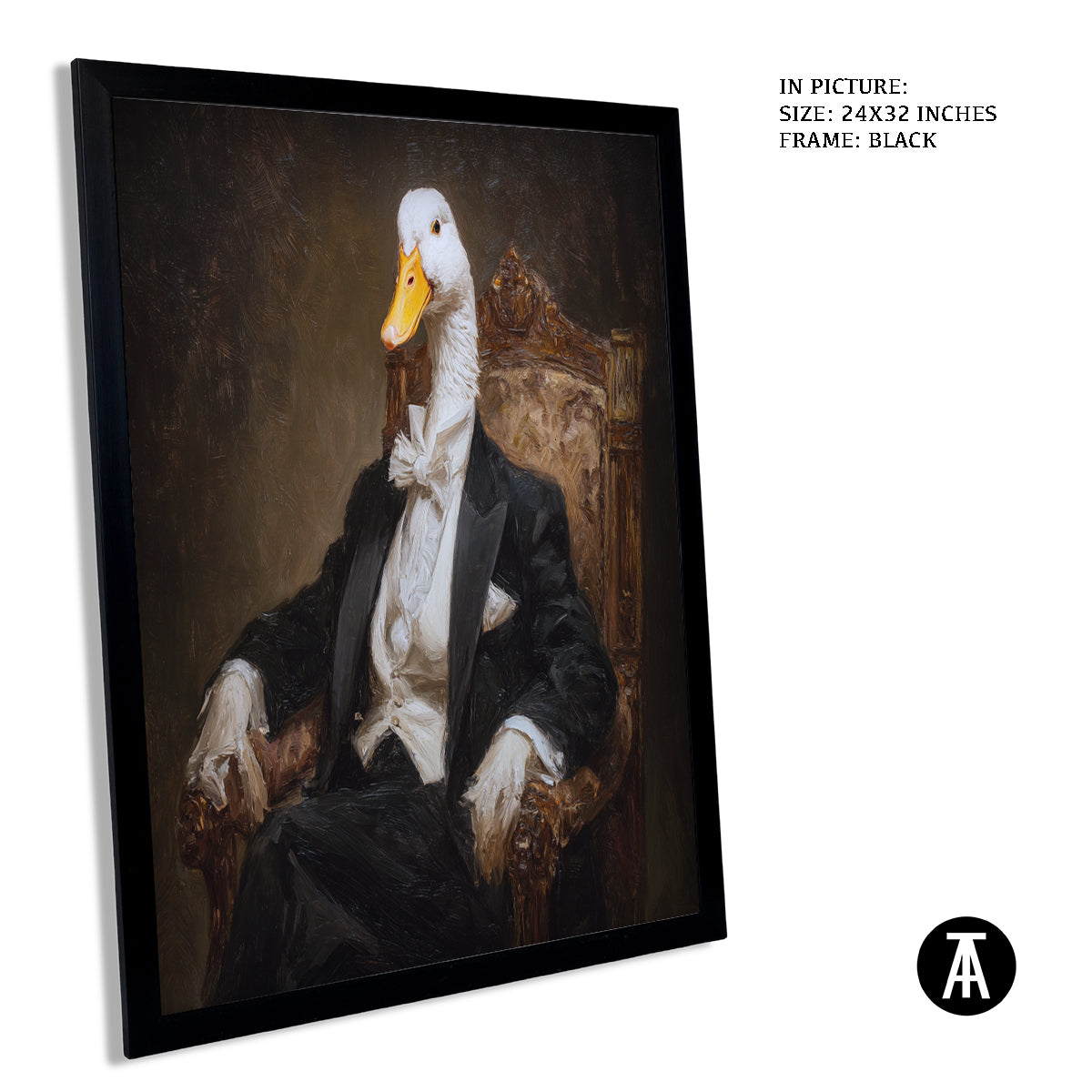 Artwork in Black Frame