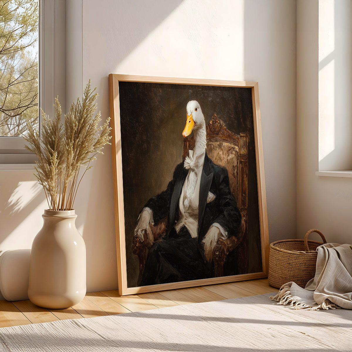 Painting in a Lifestyle Setting