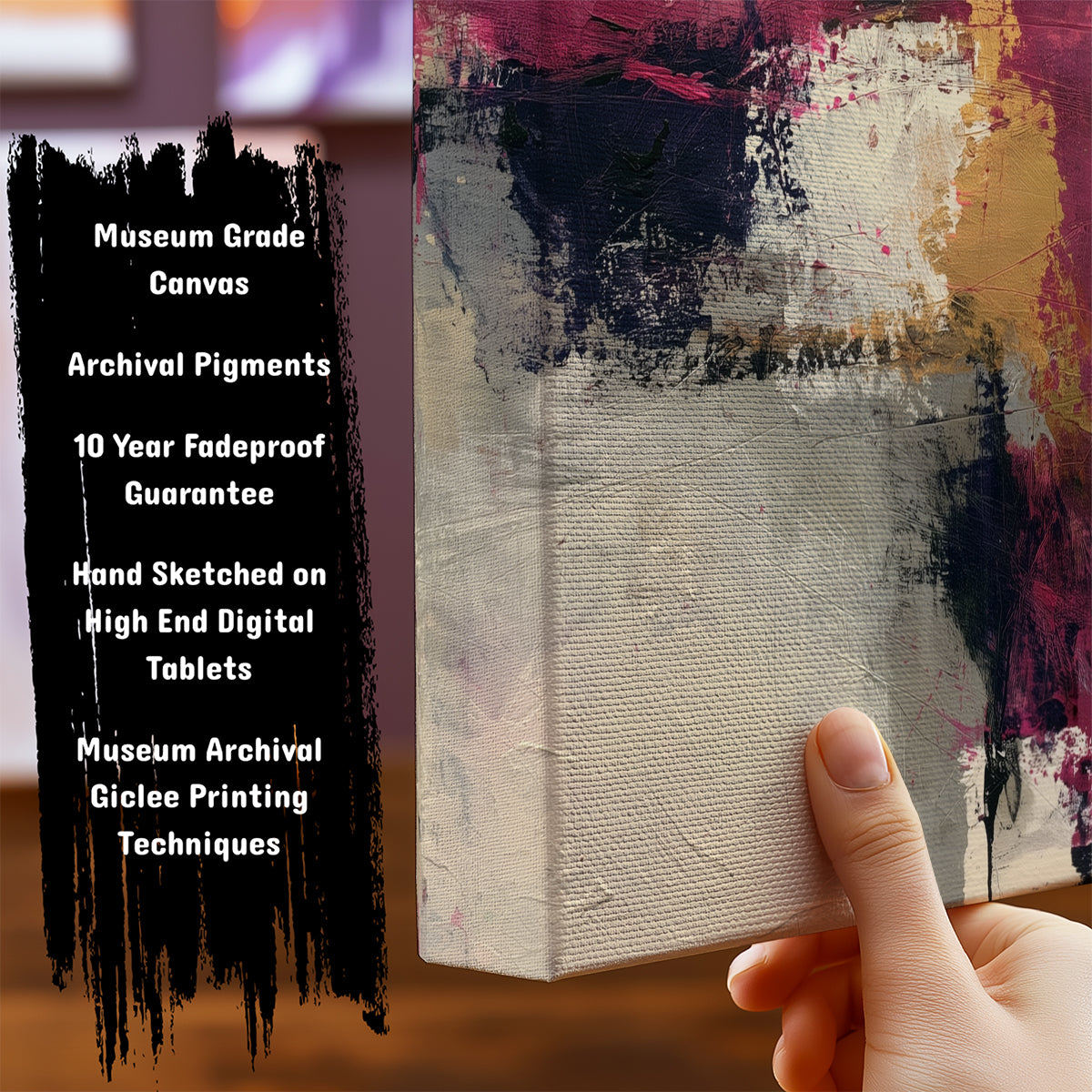 Information about Abstract Art Print