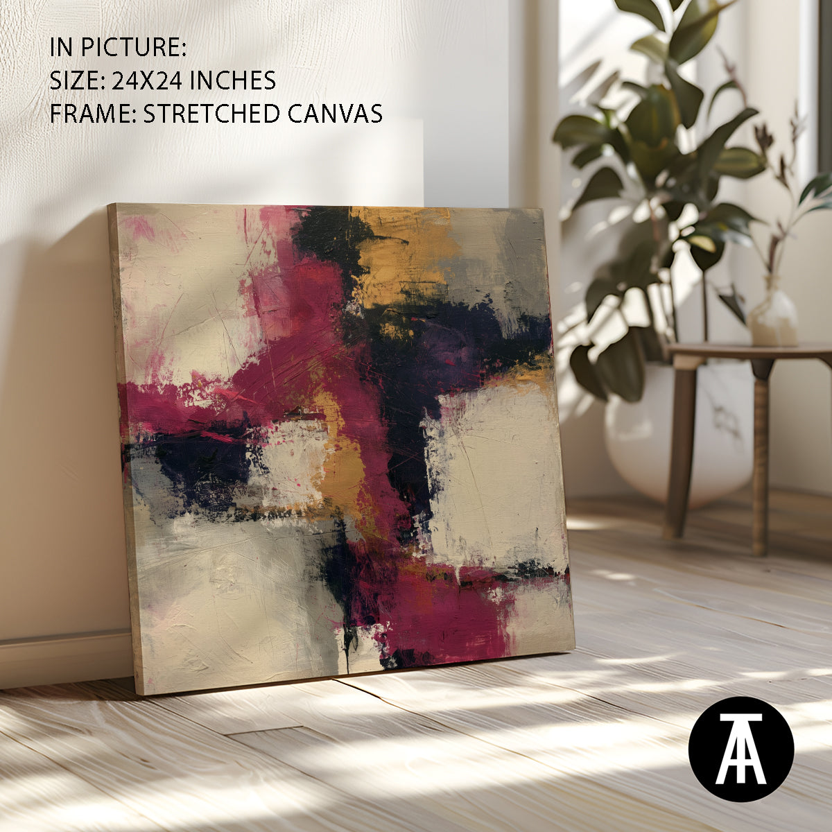 Artwork in Stretched Canvas