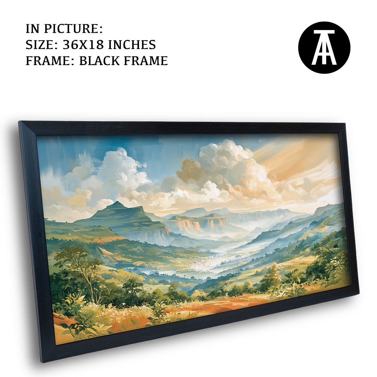 Artwork in Black Frame