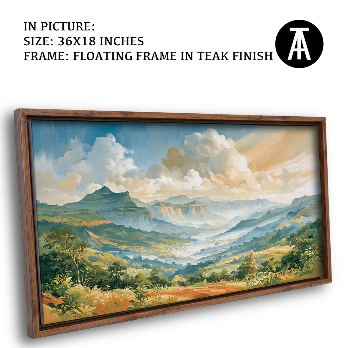 Artwork in Floating Frame