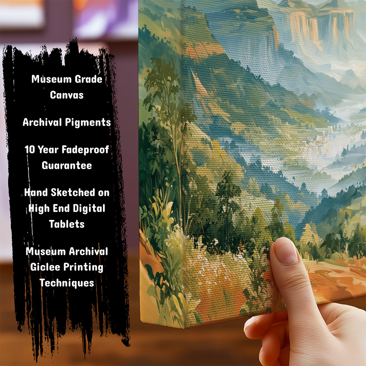 Information about Indian Canvas Art Print