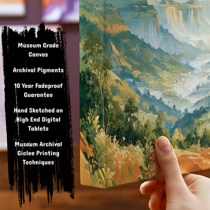 Information about Indian Canvas Art Print
