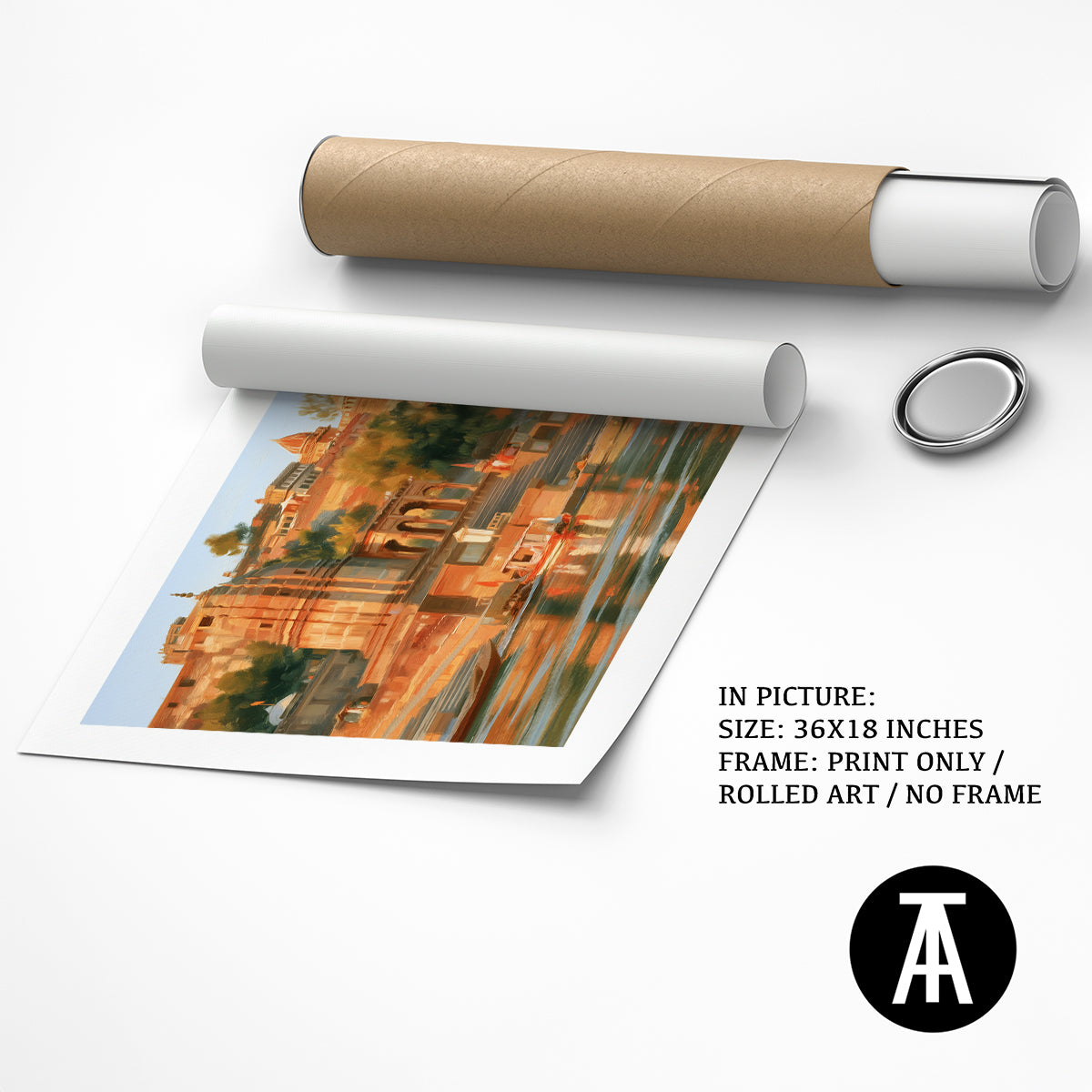 Artwork as Print Only or Rolled Art