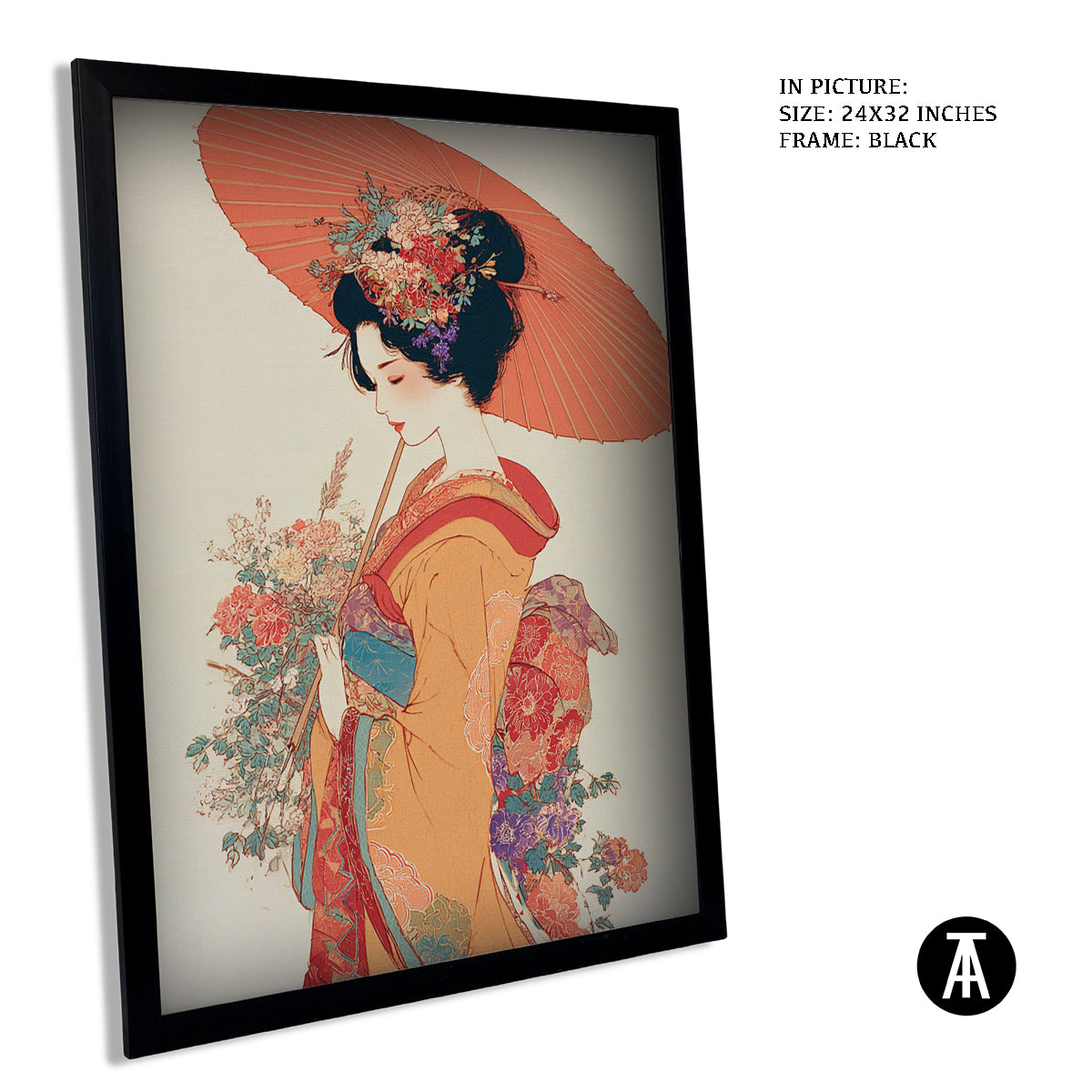 Artwork in Metal Earling Silver Frame