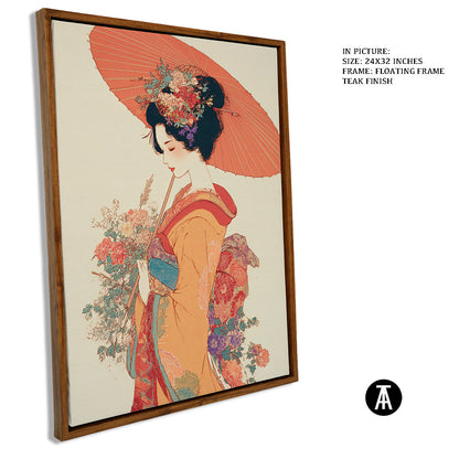 Artwork in Floating Frame