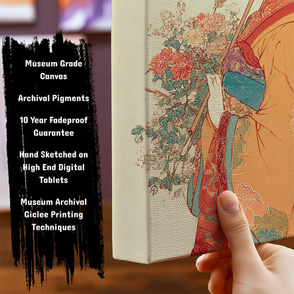 Information about Japanese Canvas Art Print