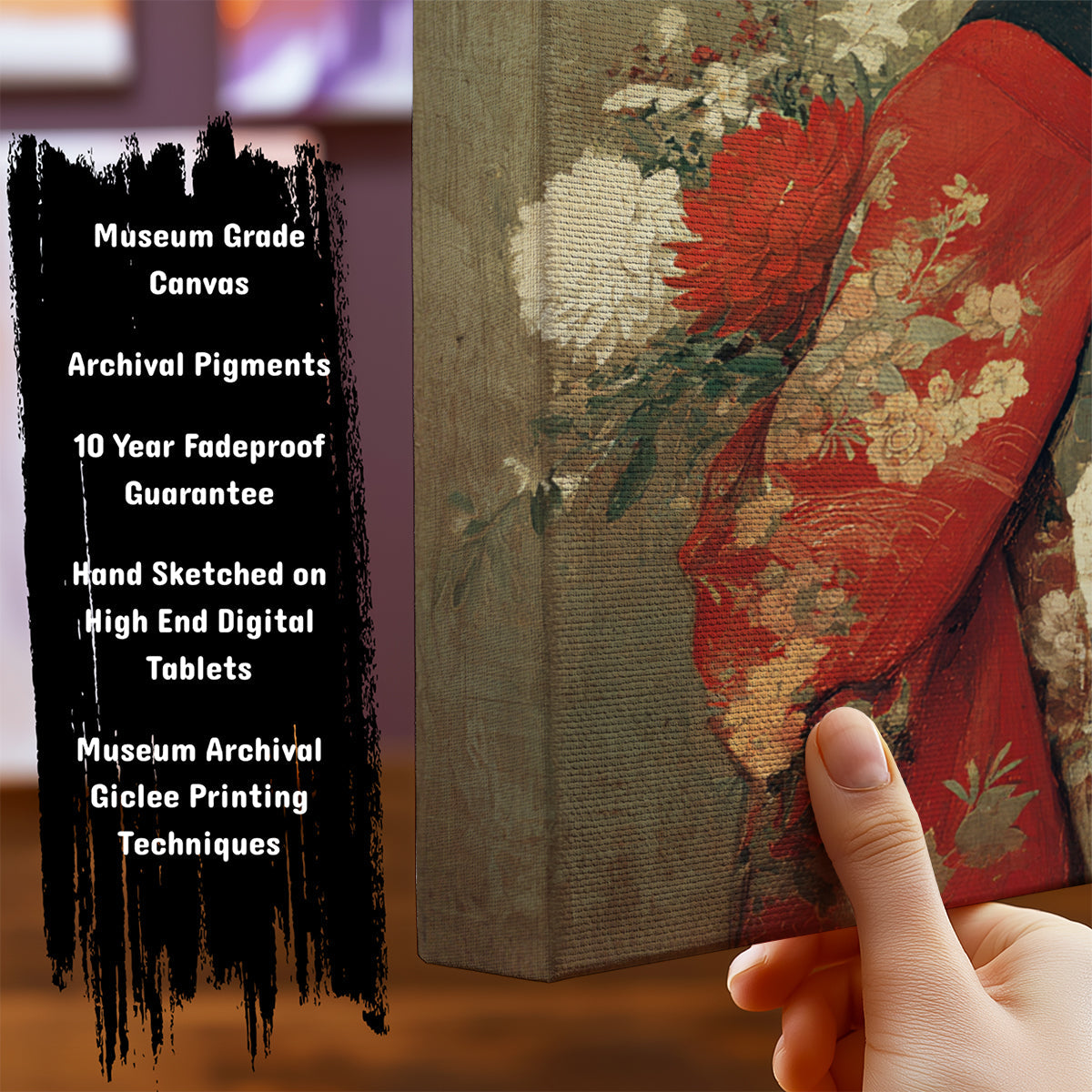 Information about Japanese Canvas Art Print