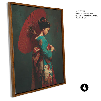 Artwork in Floating Frame