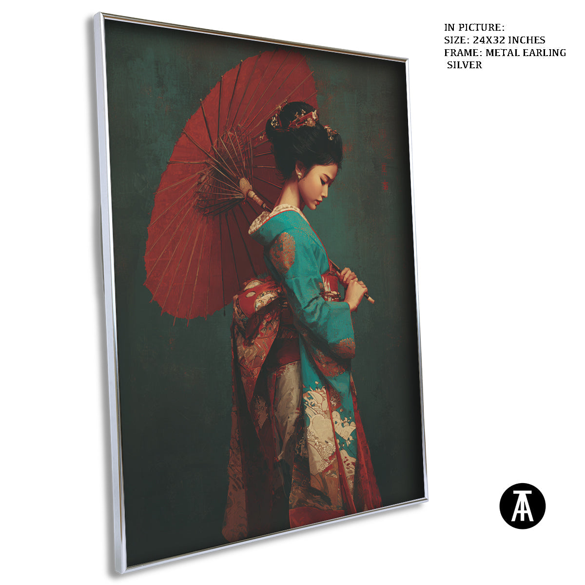 Artwork in Black Frame