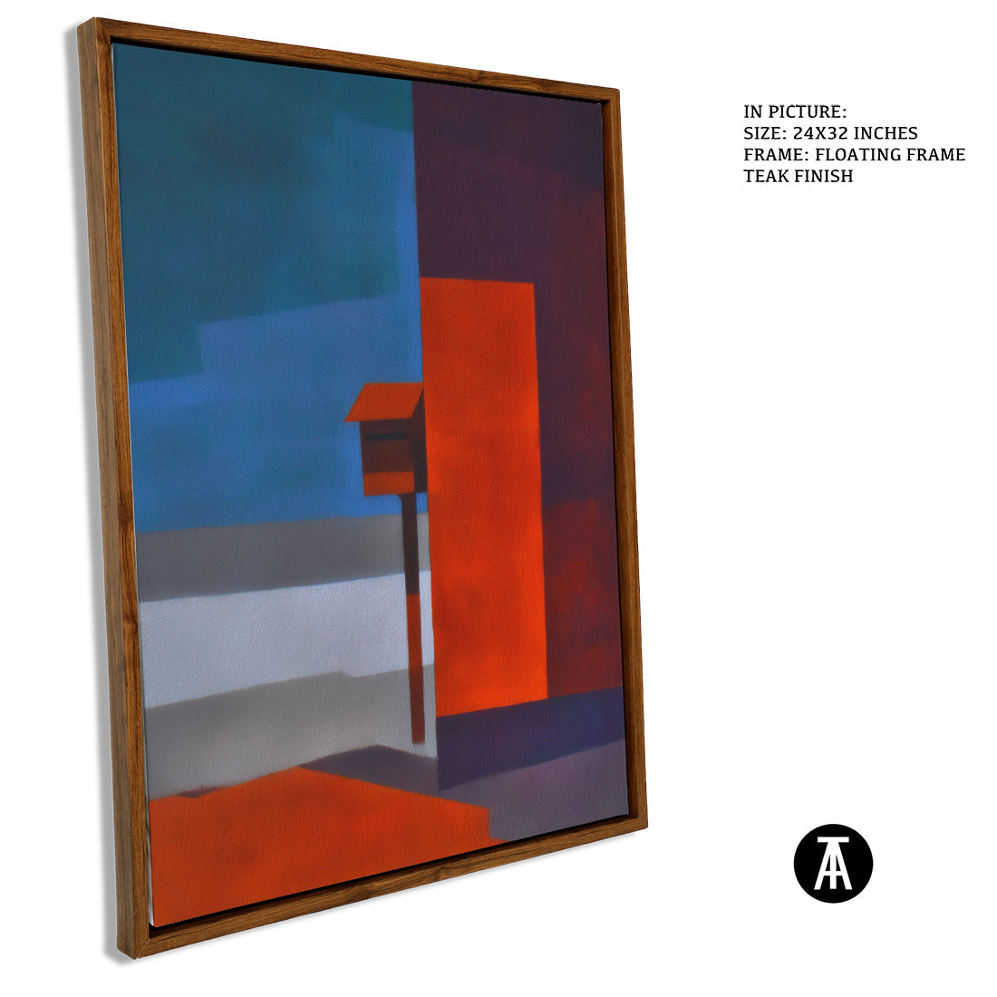 Artwork in Floating Frame