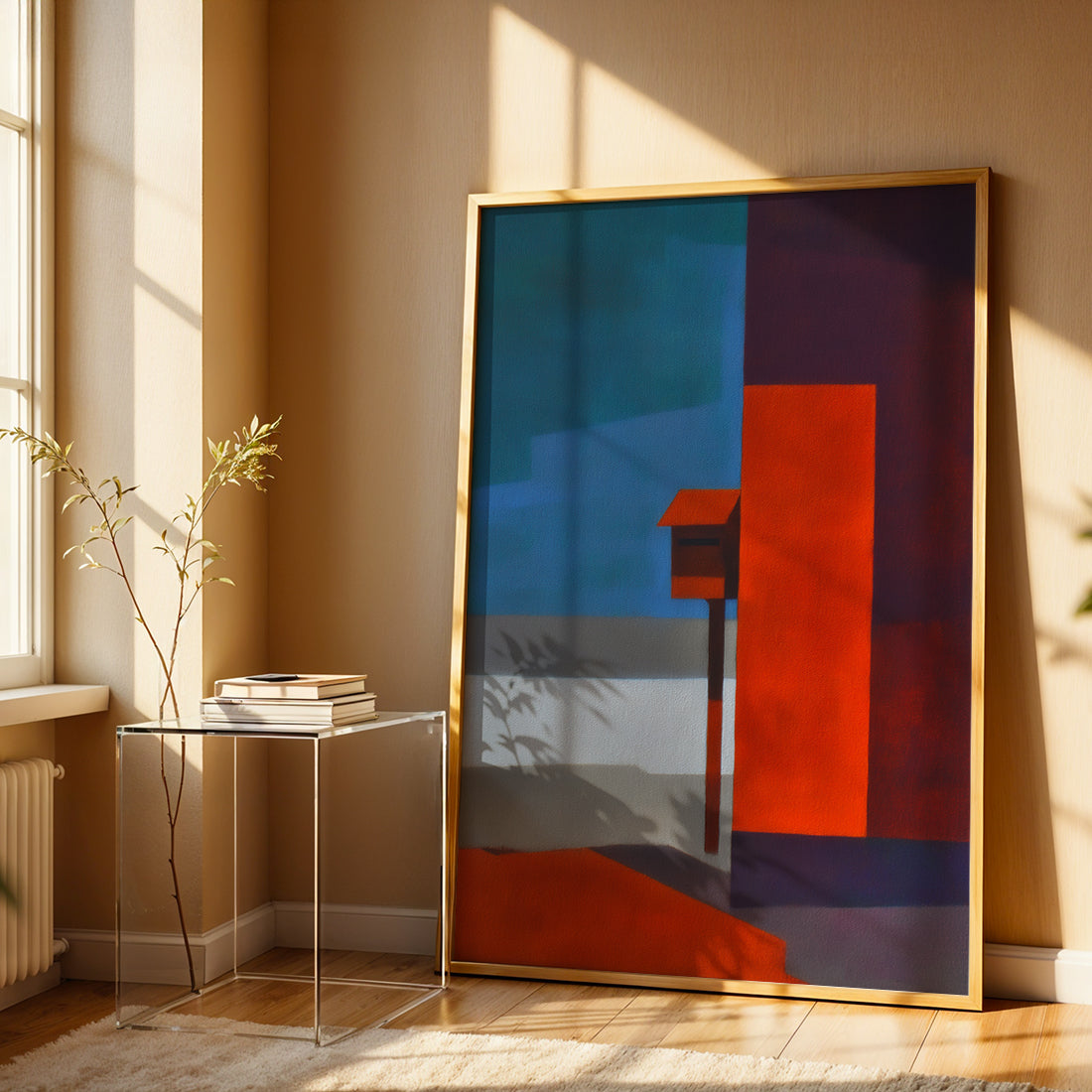 Painting in a Lifestyle Setting