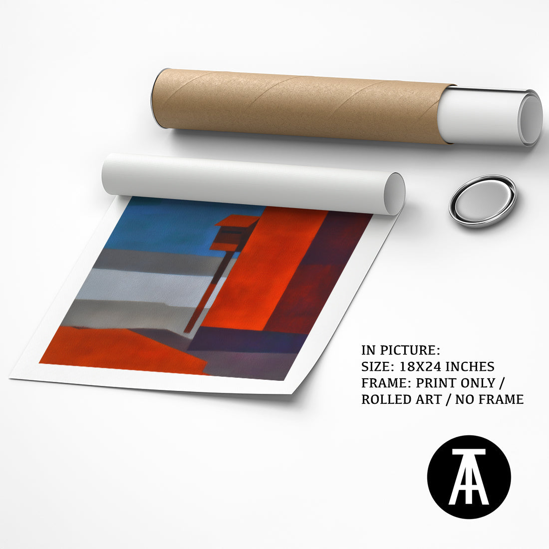 Artwork as Print Only or Rolled Art