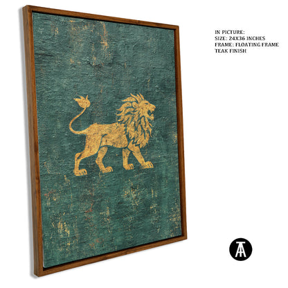 Artwork in Floating Frame