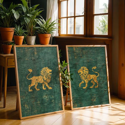 Heritage Indian Painting in a Lifestyle Setting