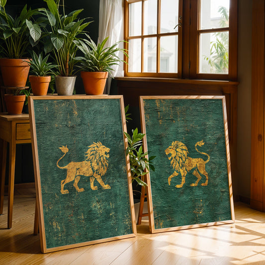 Heritage Indian Painting in a Lifestyle Setting