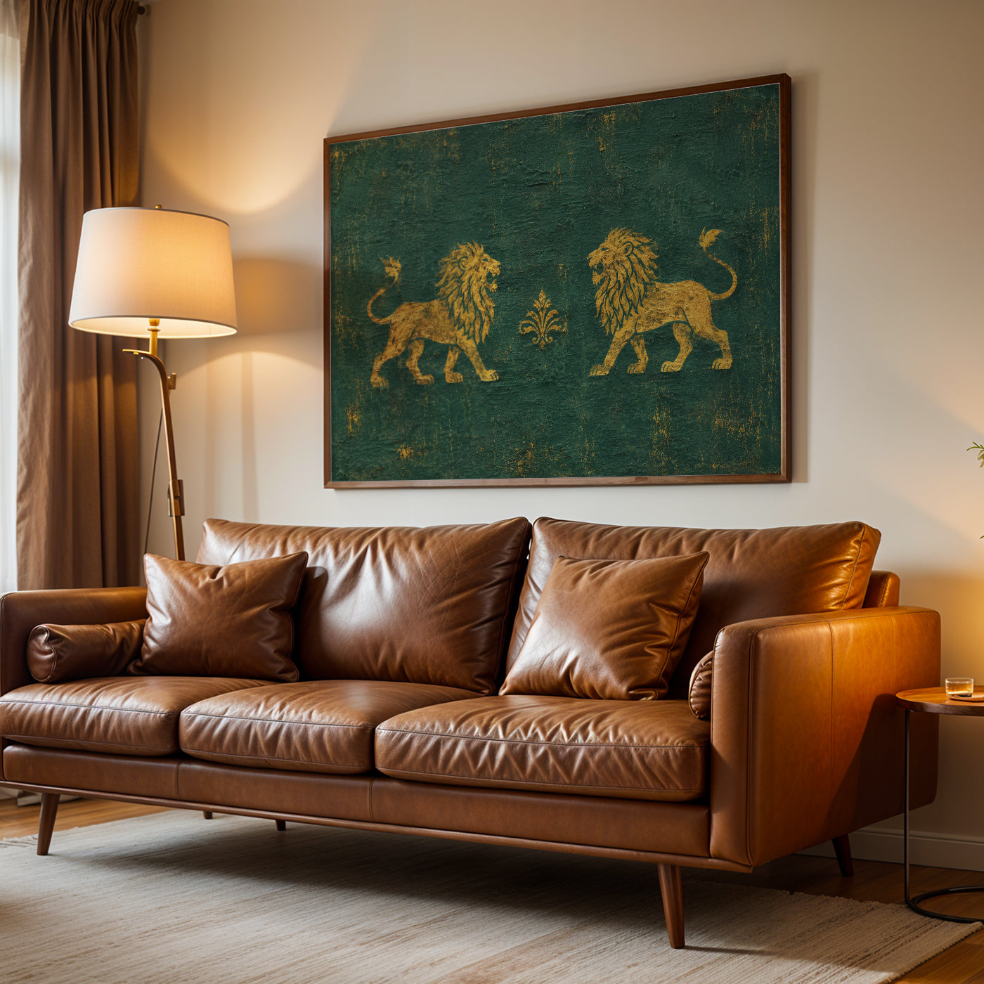 Heritage Indian Painting in a Lifestyle Setting