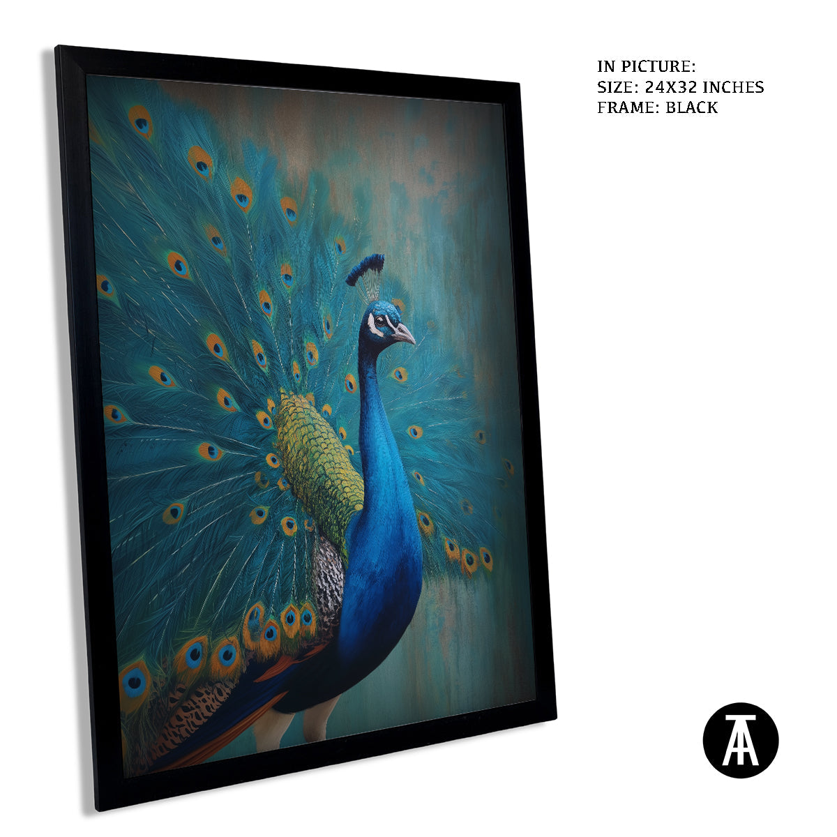 Artwork in Metal Earling Silver Frame