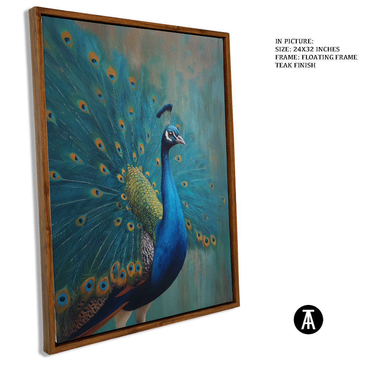 Artwork in Floating Frame