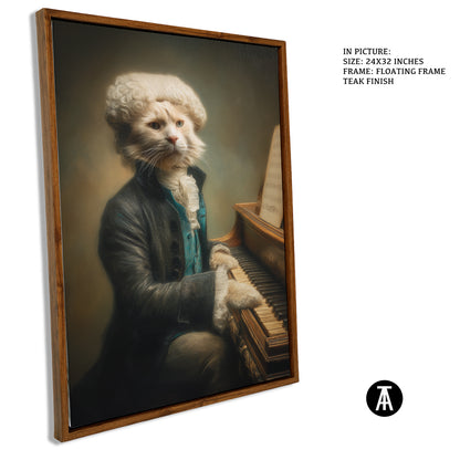Sample Artwork in Floating Frame
