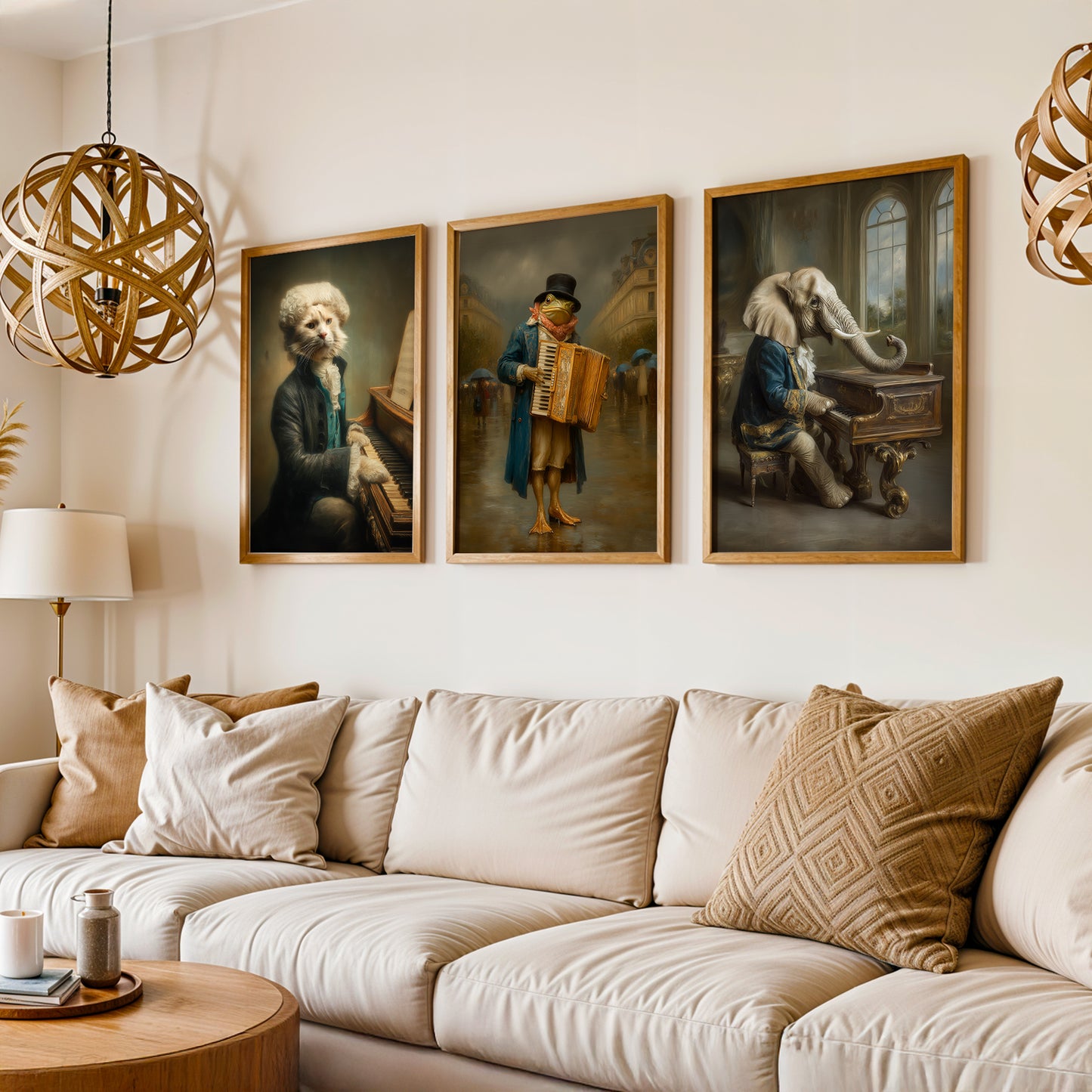 Gallery Wall Set in Lifestyle Setting