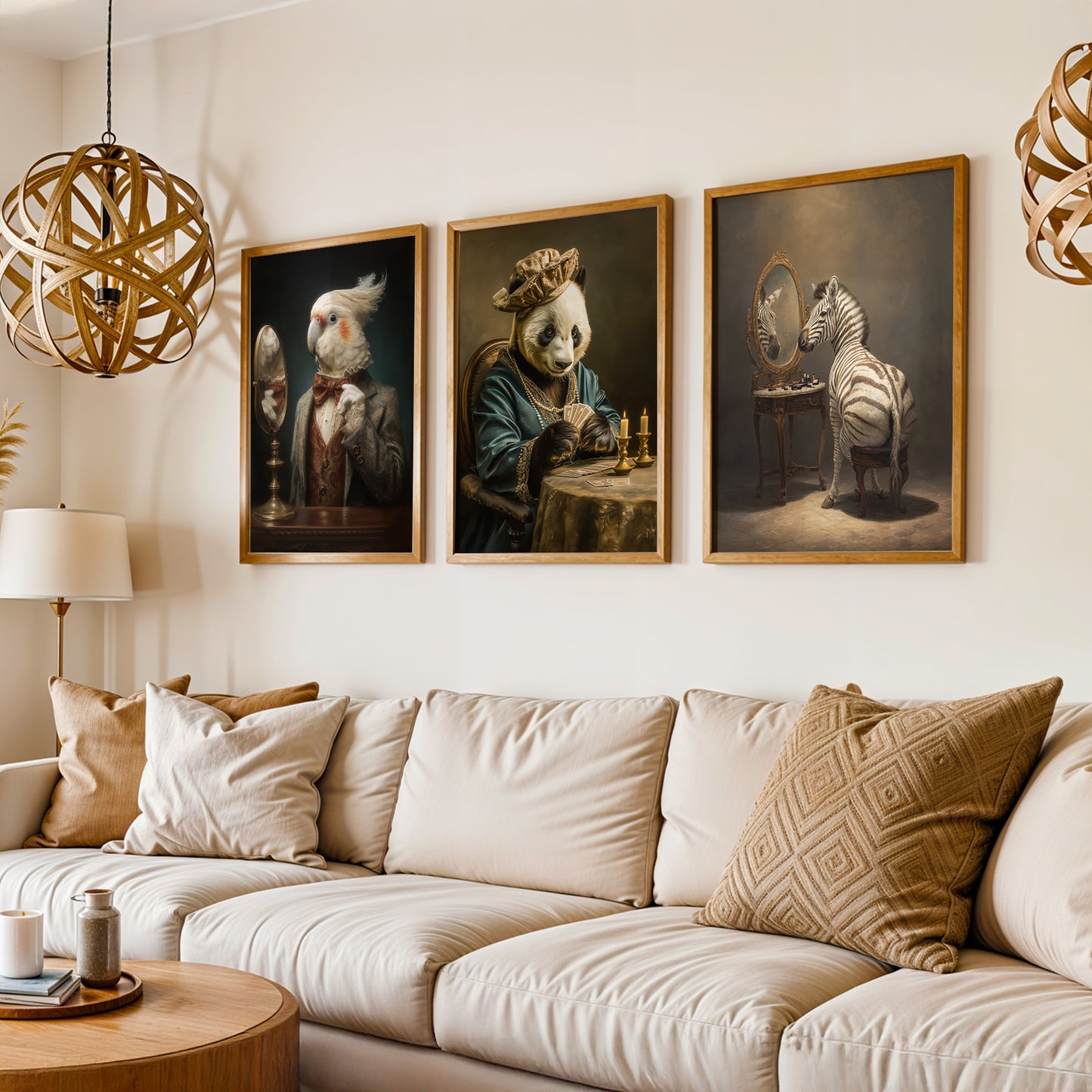 Gallery Wall Set in Lifestyle Setting