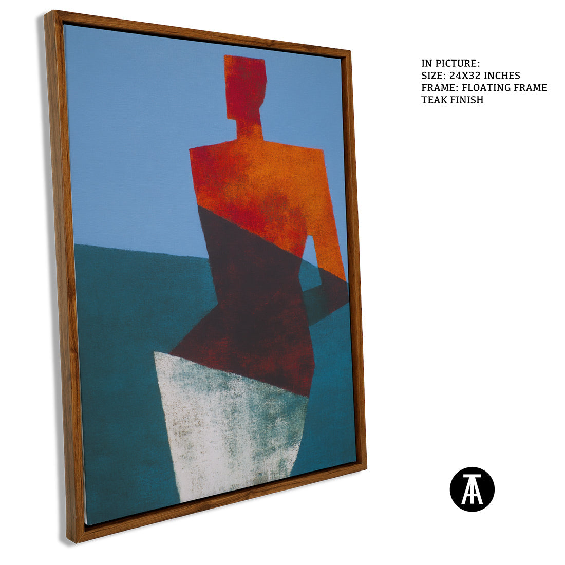 Artwork in Floating Frame