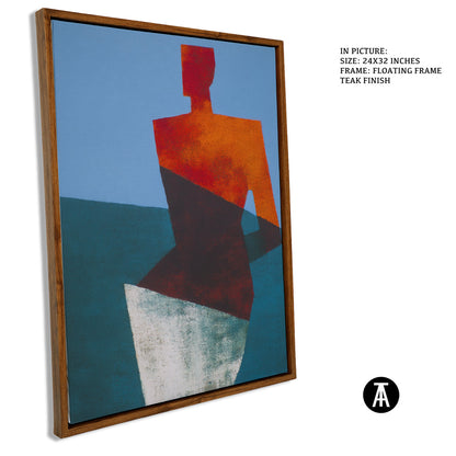 Artwork in Floating Frame