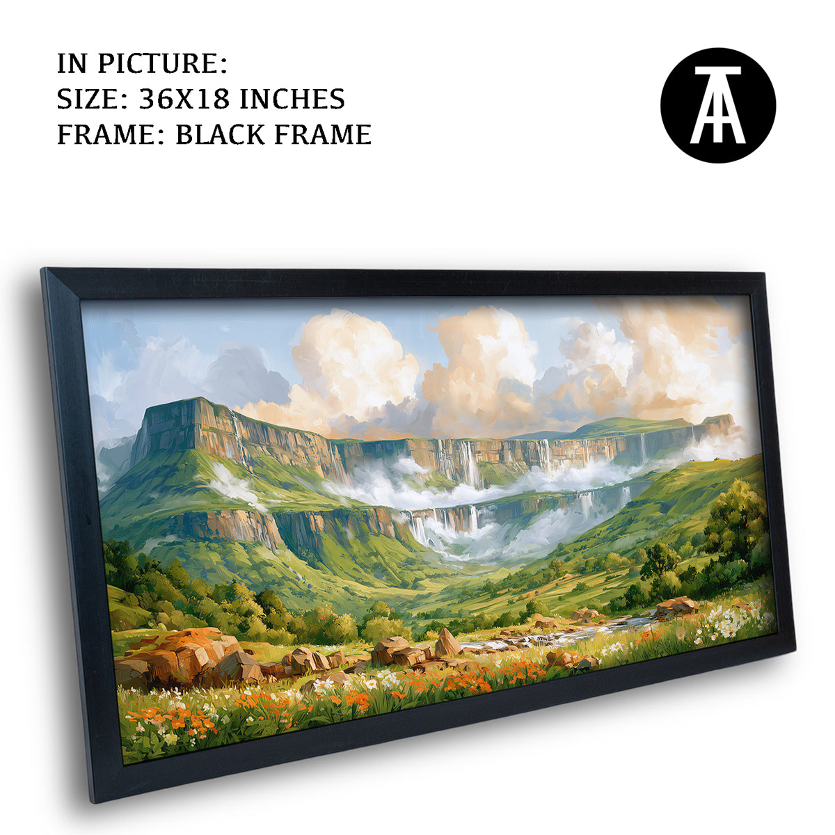 Artwork in Black Frame