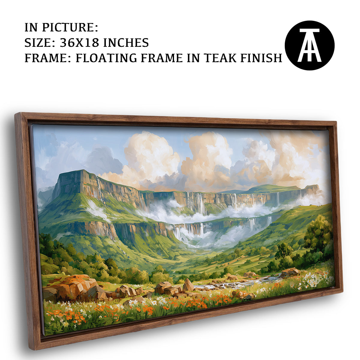 Artwork in Floating Frame
