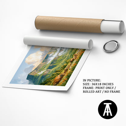Artwork as Print Only or Rolled Art